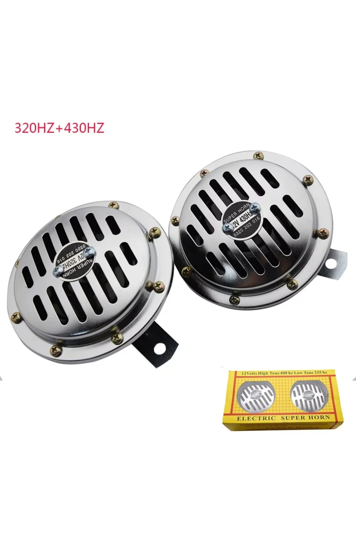Hella Korna 12V Krom Korna Super Ton 13Cm