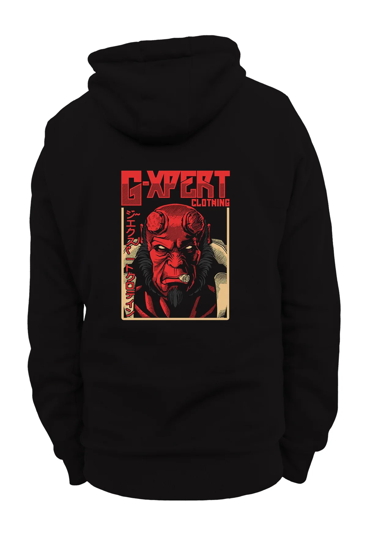 HellBoy Baskılı, 3 iplik. Şardonlu, İçi Polar, Kalın, (600 gr.) Sweatshirt
