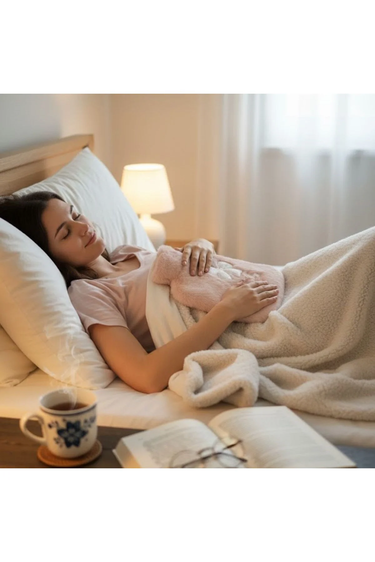 Hello Everyone Yazılı Kurdeleli Pembe Peluş  – Yumuşak Kılıf,n Te
