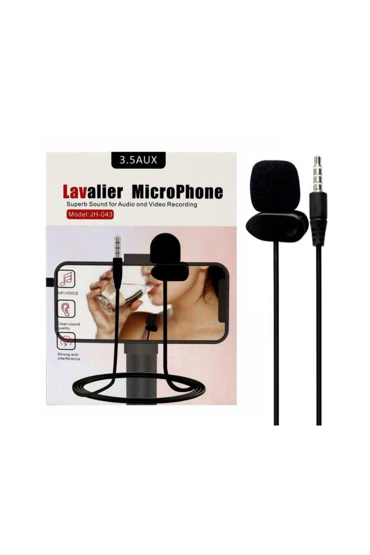Ok Aksesuar Hello Hl-5344 3.5 Mm 3 Boğumlu Aux Kablolu Yaka Mikrofonu Youtube