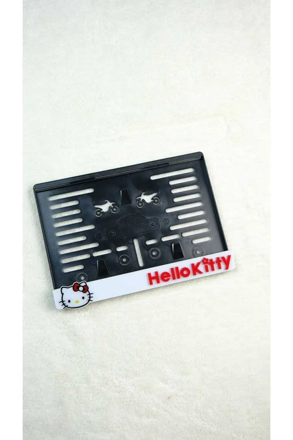 HELLO K. Lazer Kesim Pleksi Motor Plakalık