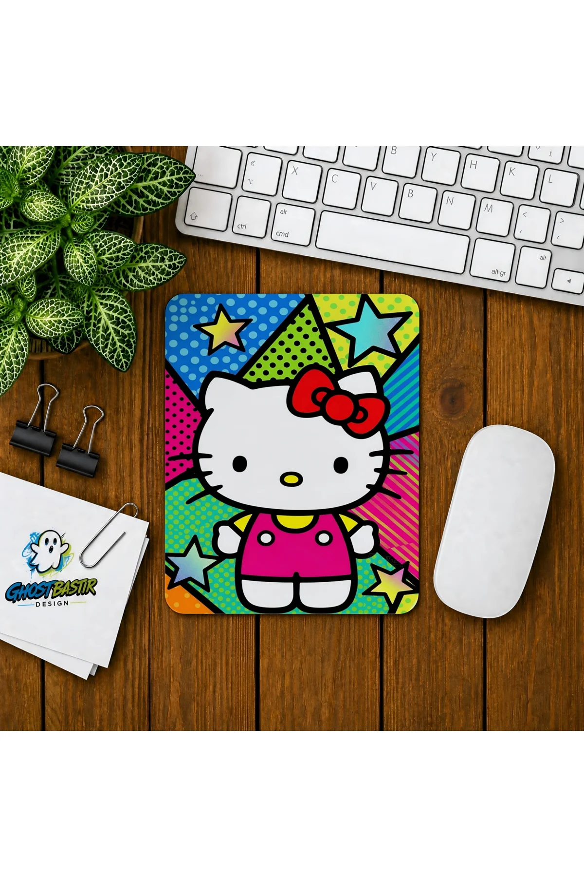 Hello Kitty Baskılı Oyuncu Mousepad 097