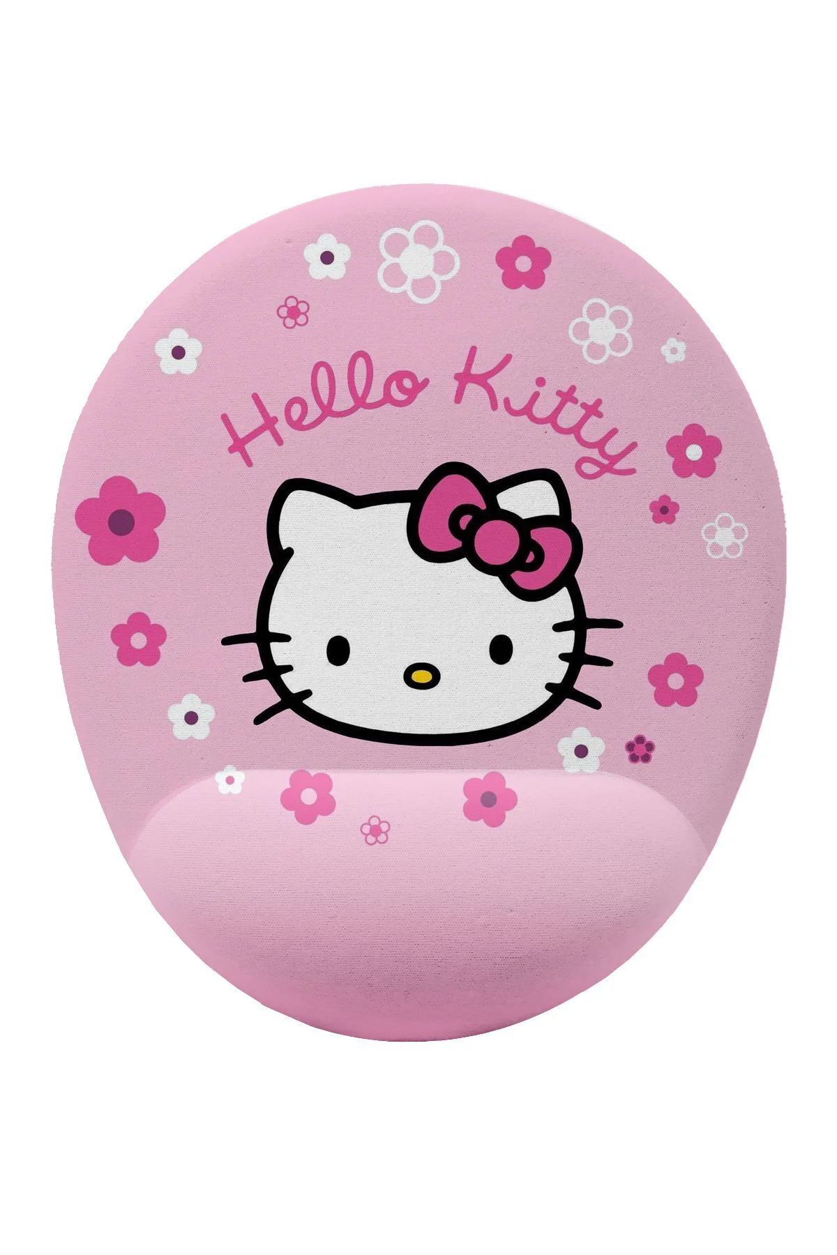 Hello Kitty Desenli Bilek Destekli Mouse Pad Ergonomik Kaymaz Tab