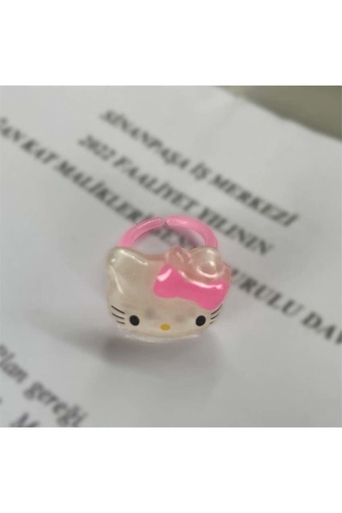 Hello Kitty Face Yüzük