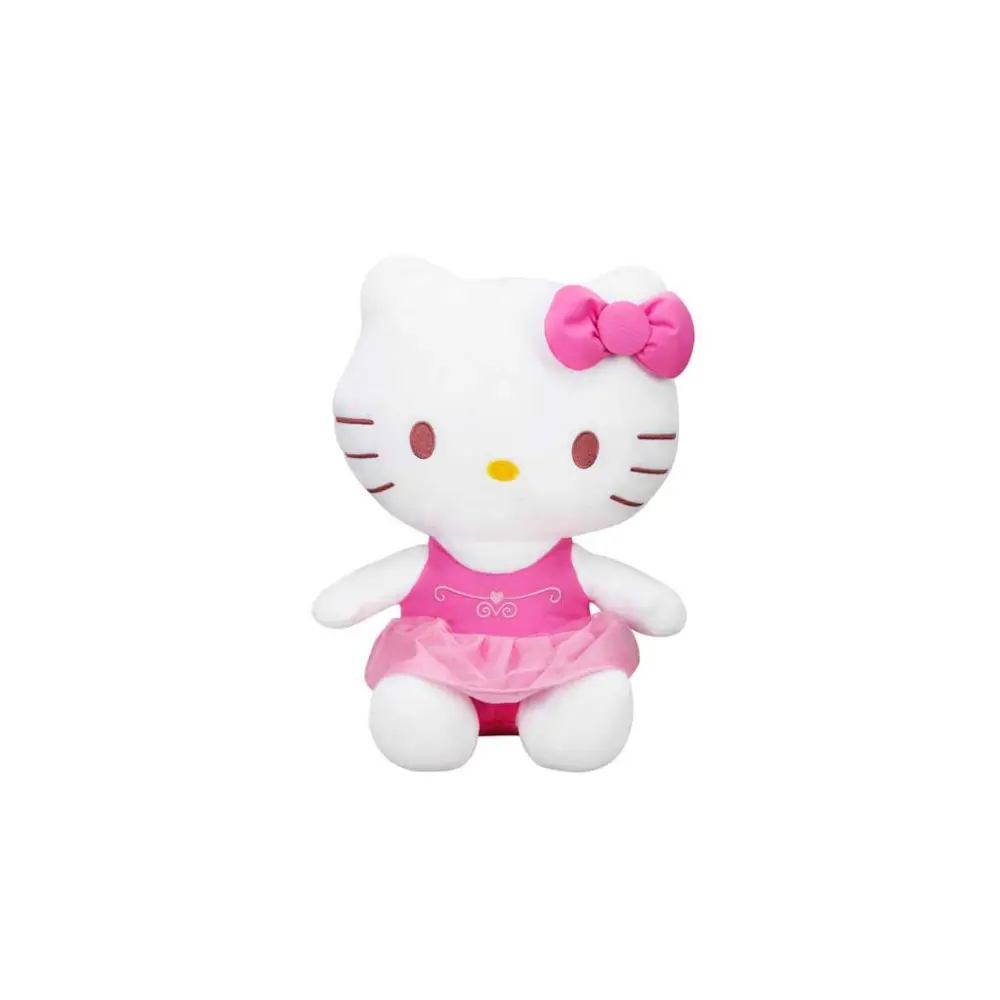Hello Kitty Fiyonklu Peluş 36 cm. - Pembe 02092