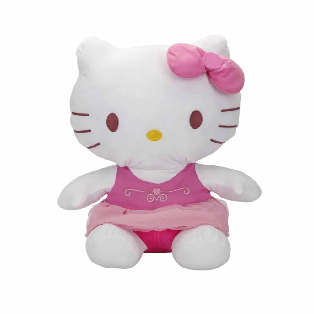 Hello Kitty Fiyonklu Peluş 50 cm - Pembe SUN-2093