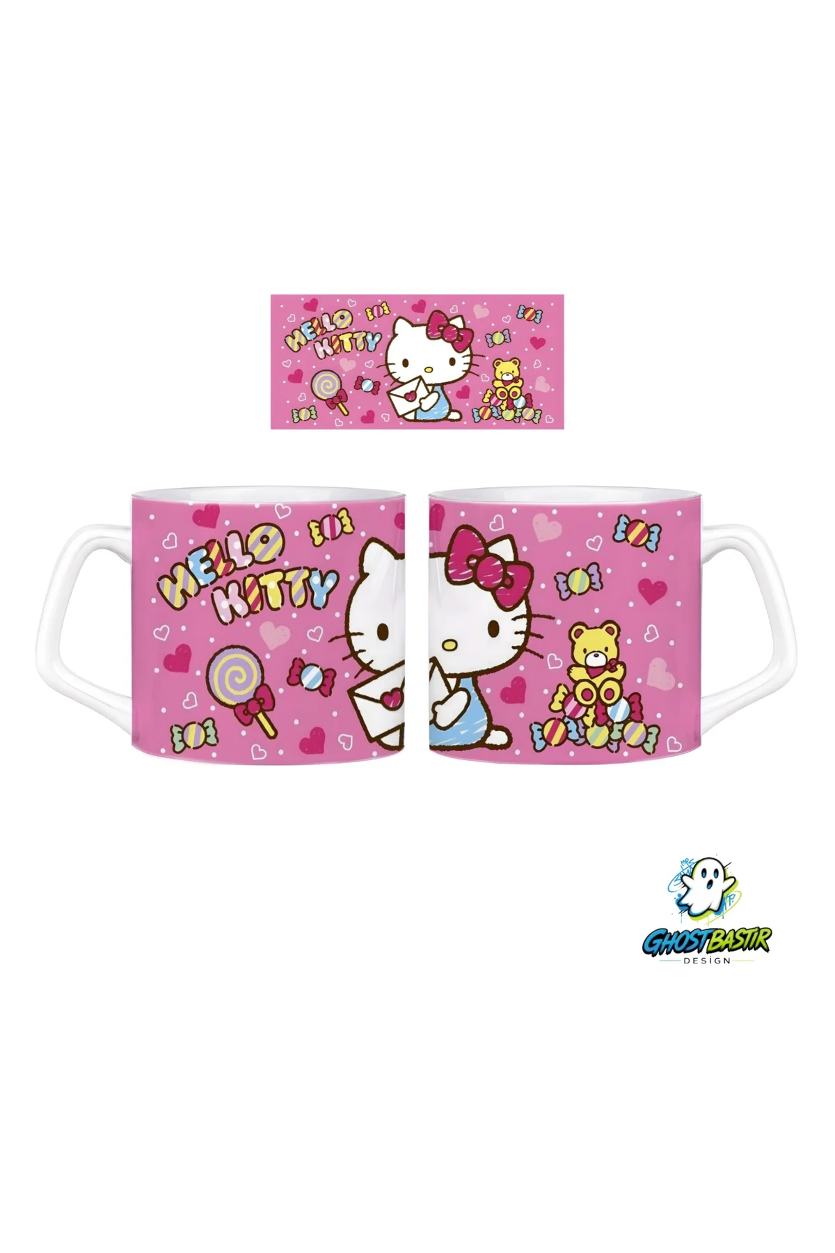 Hello Kitty Kupa Bardak | Tek Adet 0781