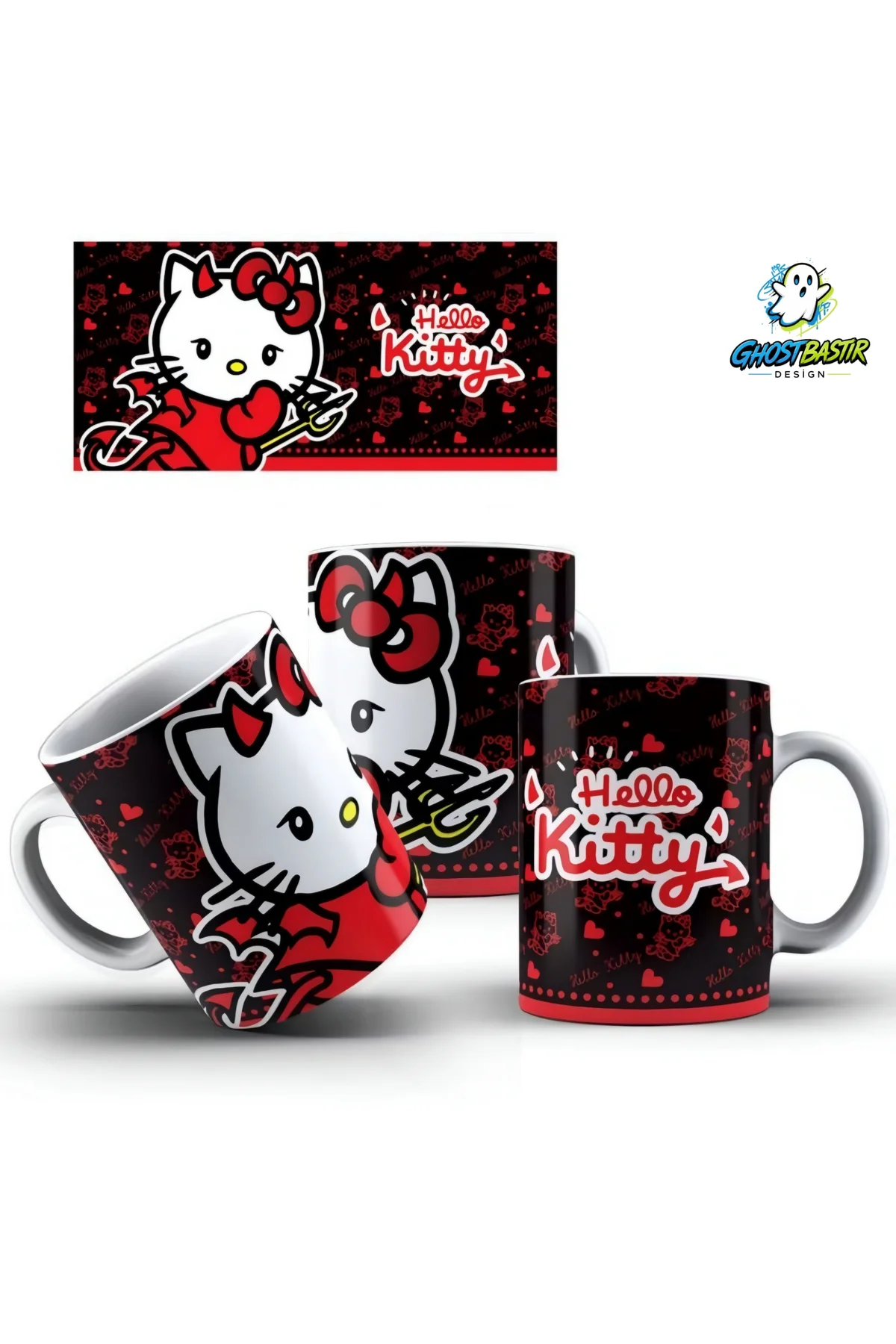 Hello Kitty Kupa Bardak | Tek Adet K0254