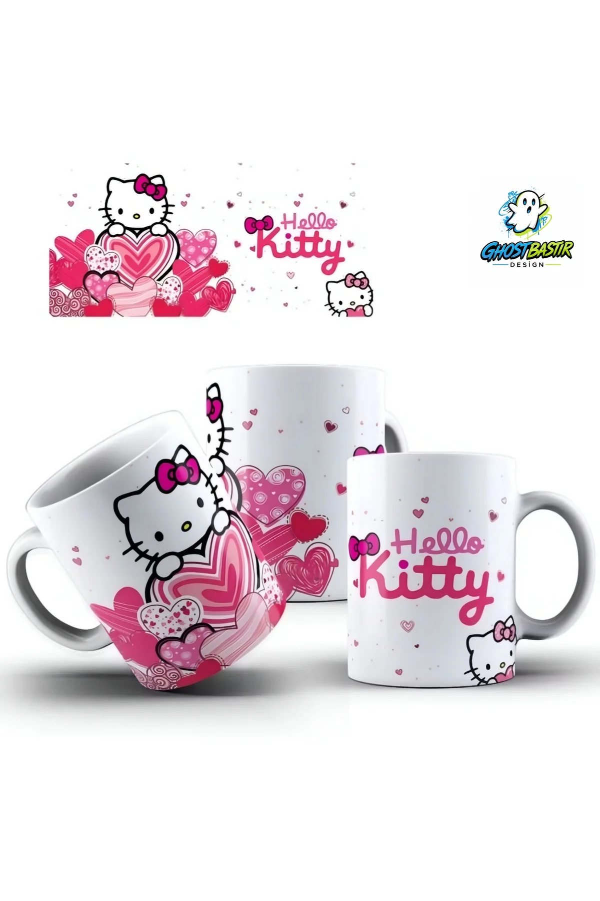 Hello Kitty Kupa Bardak | Tek Adet K0259