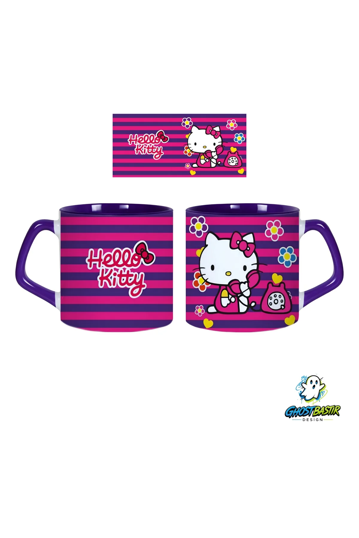 Hello Kitty Kupa Bardak | Tek Adet 0773