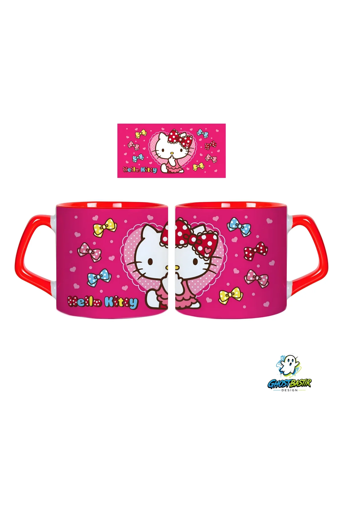 Hello Kitty Kupa Bardak | Tek Adet 0768