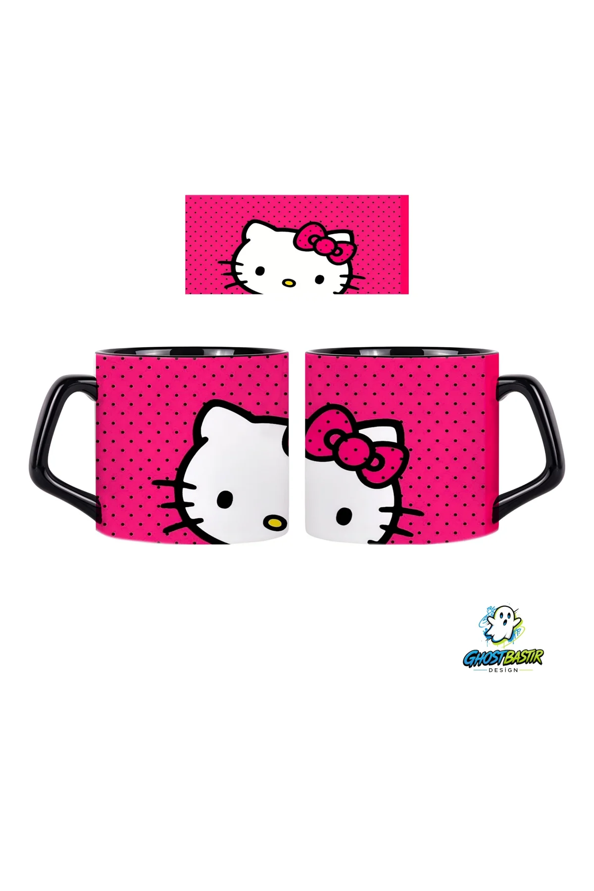 Hello Kitty Kupa Bardak | Tek Adet 0776