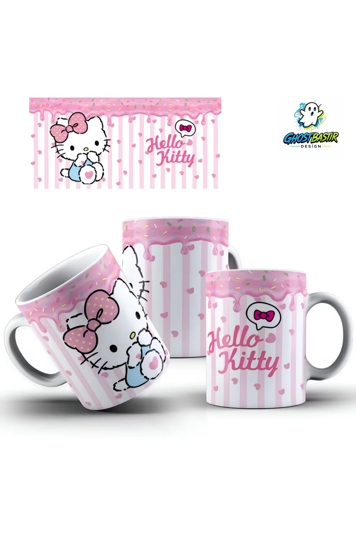 Hello Kitty Kupa Bardak | Tek Adet K0256