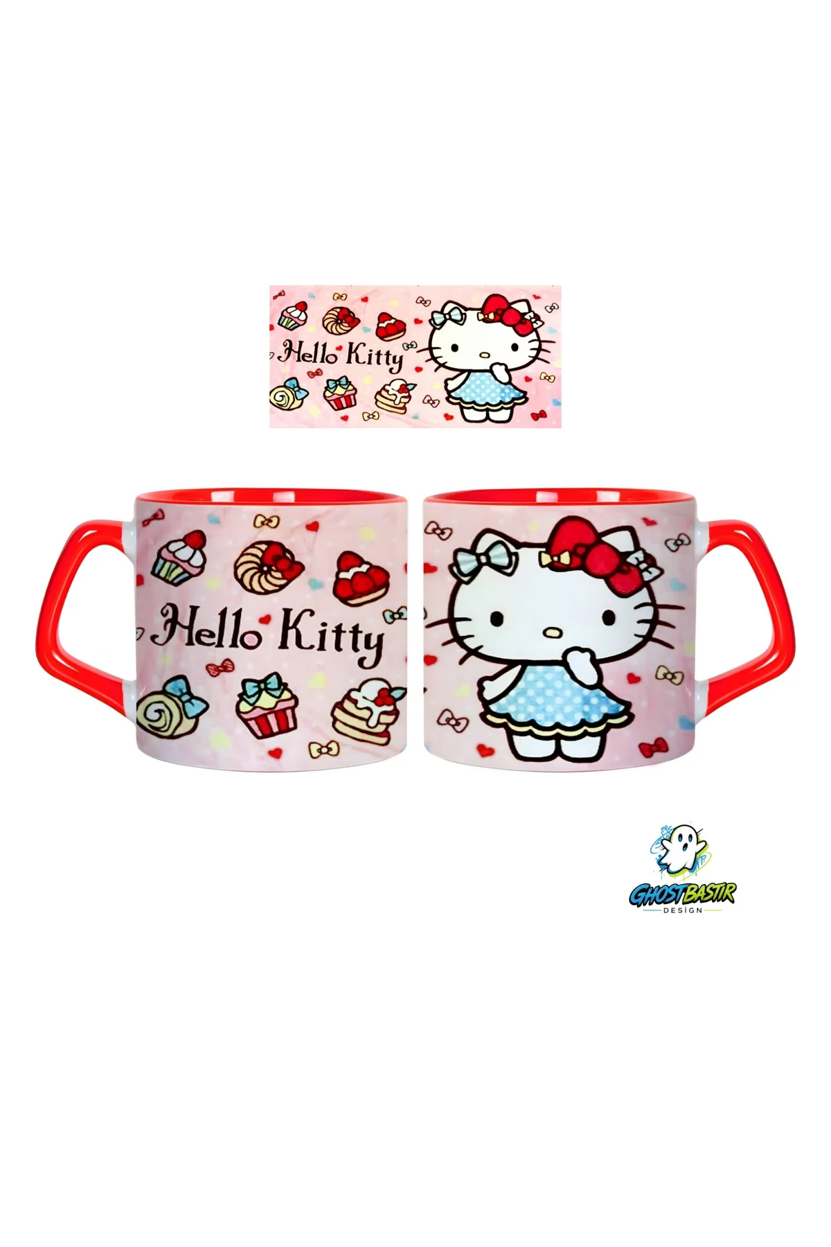 Hello Kitty Kupa Bardak | Tek Adet 0658