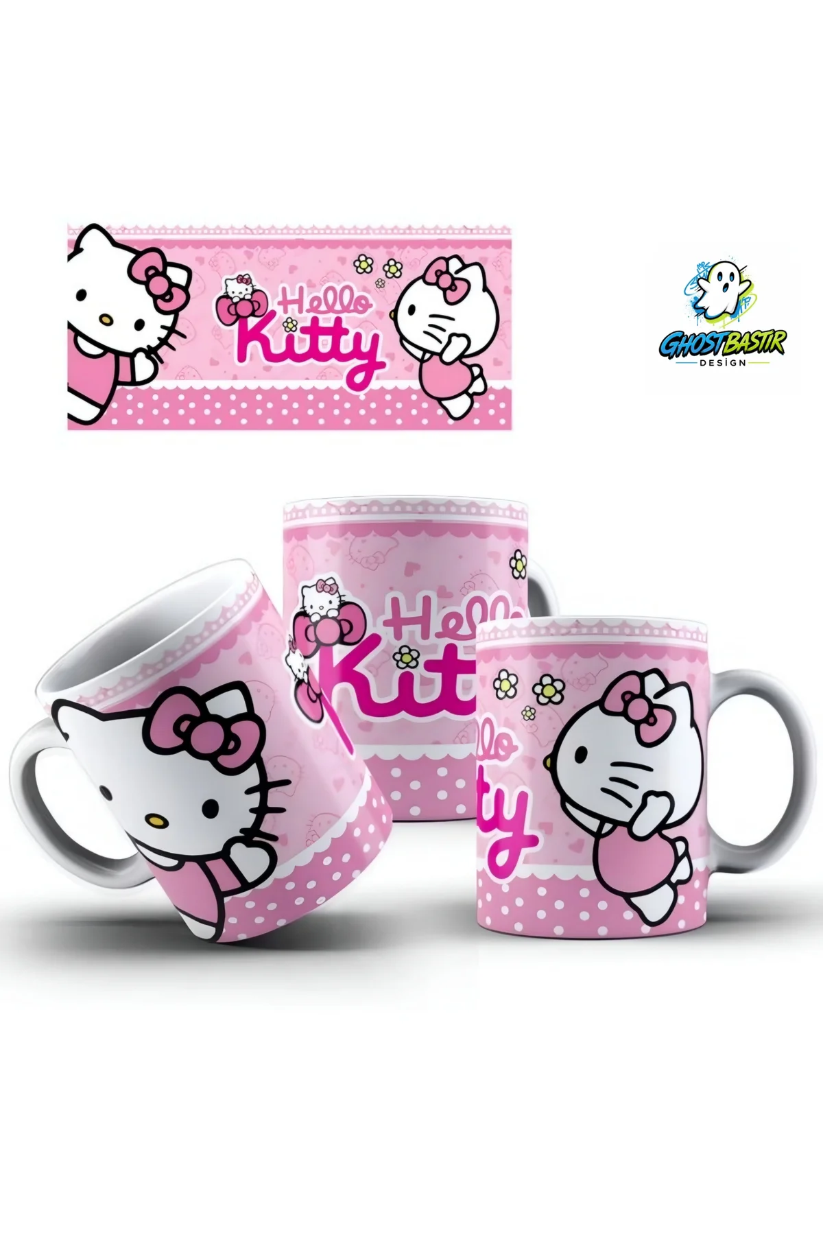 Hello Kitty Kupa Bardak | Tek Adet K0257