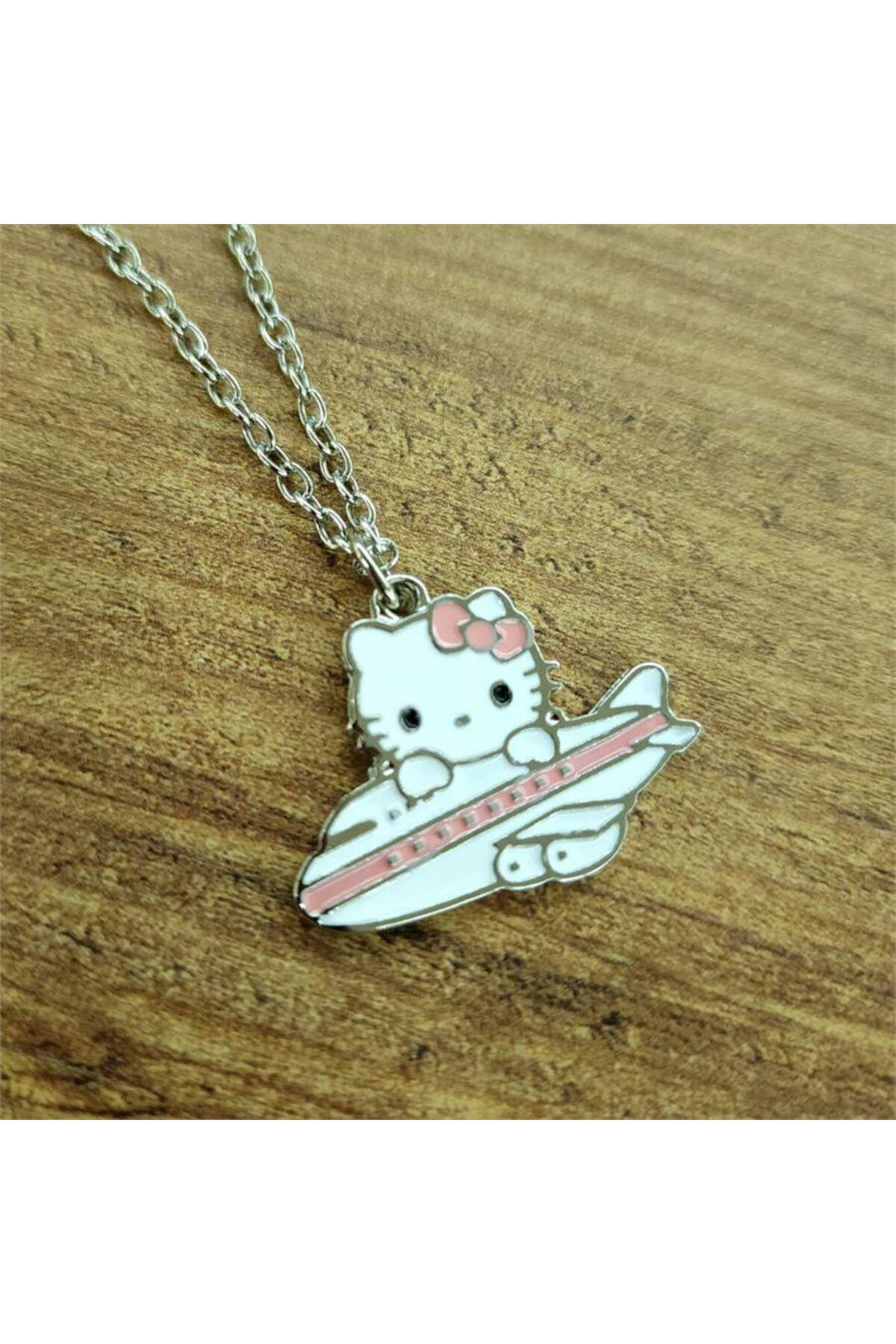 Hello Kitty Plane Kolye