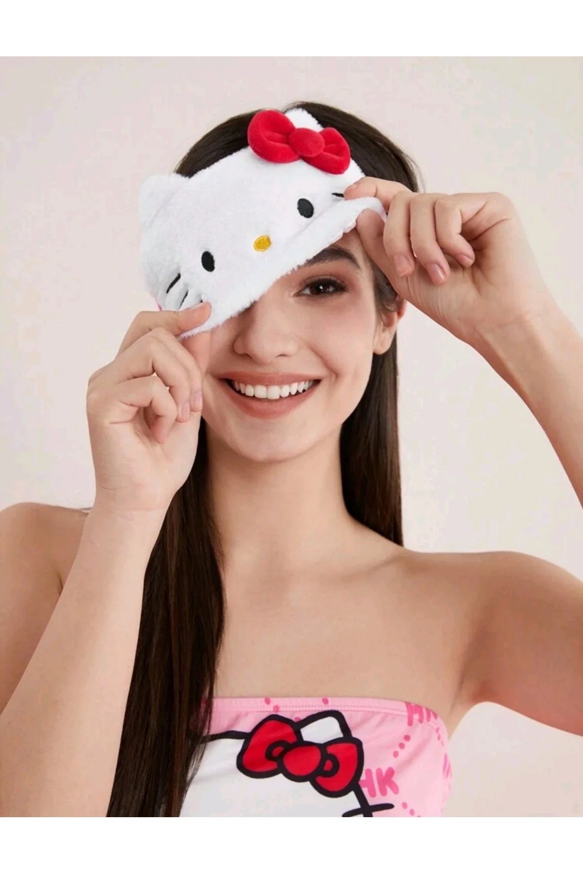 Hello Kitty Uyku Göz Bandı