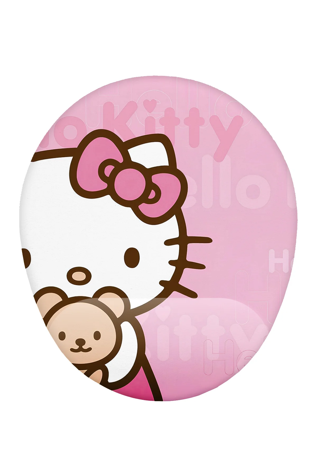 Hello Kitty ve Ayıcık Bilek Destekli Mouse Pad Ergonomik Kaymaz T