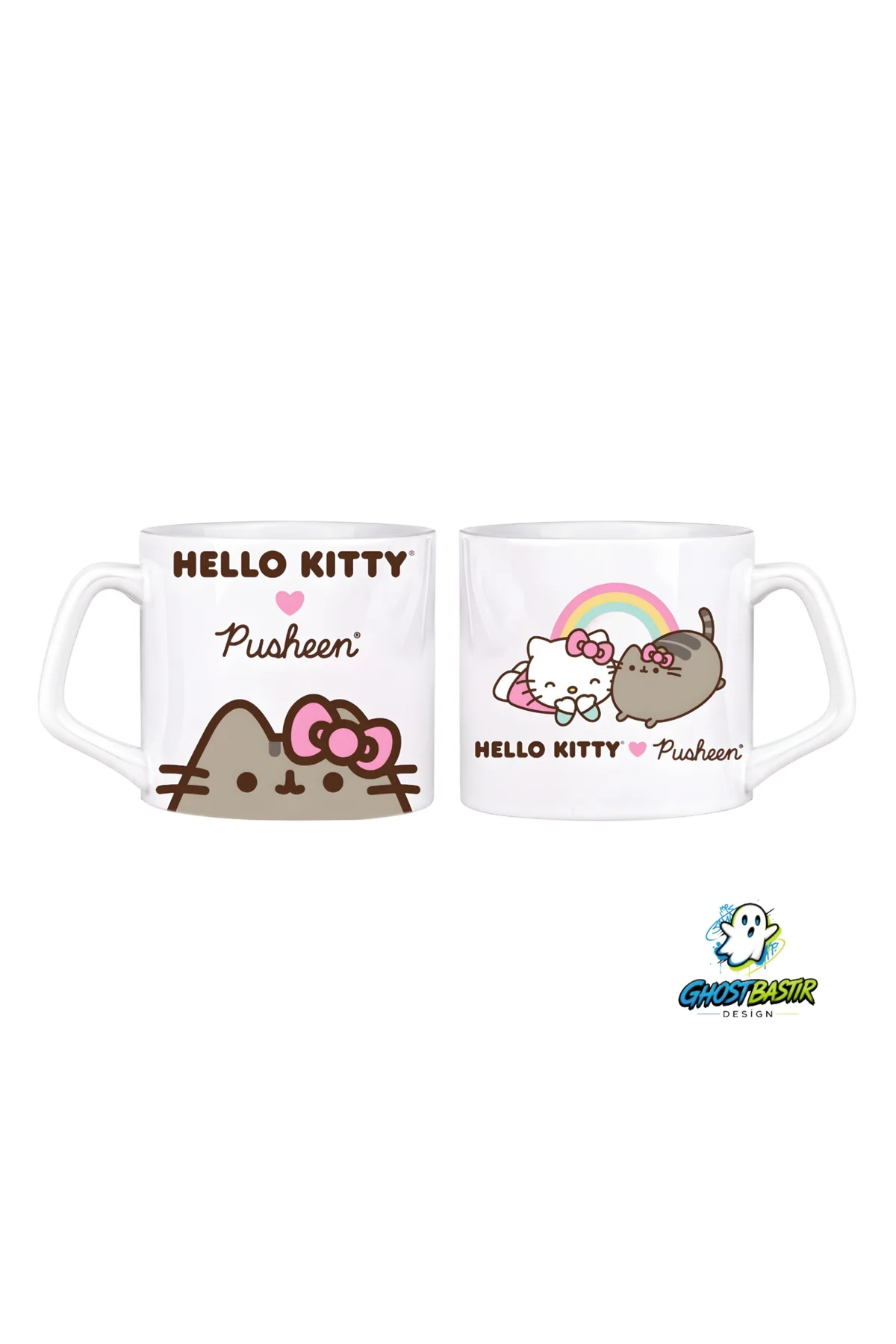Hello Kitty ve Pusheen Kupa Bardak | Tek Adet 0784