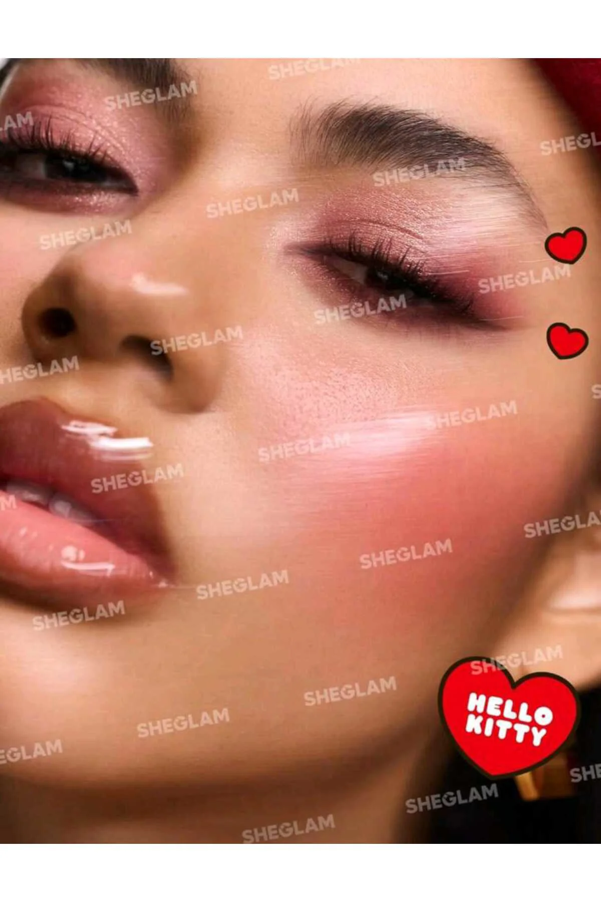Hello Kitty｜SHEGLAM 3 Katlı Aynalı Göz Farı (sweetheart)