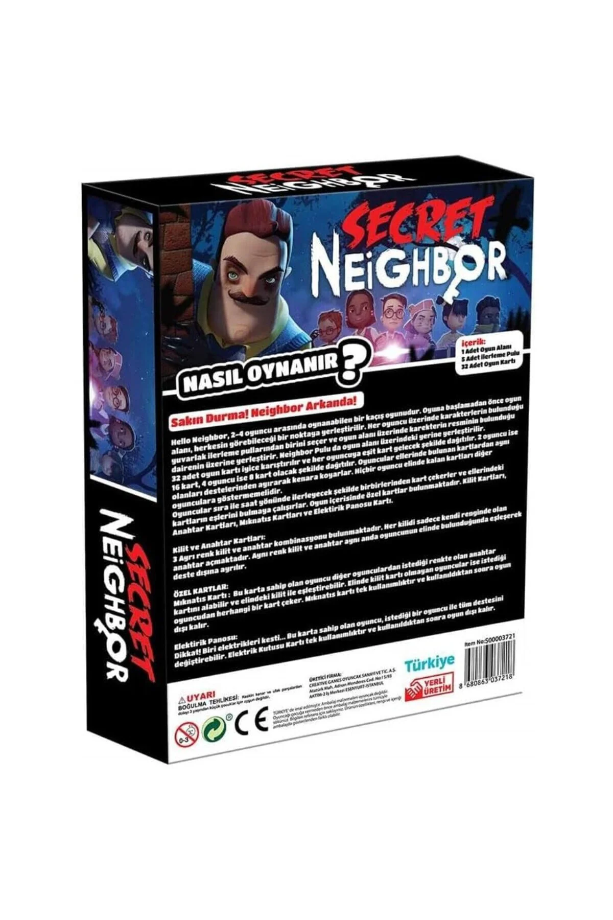 Hello Neighbor Party Game
