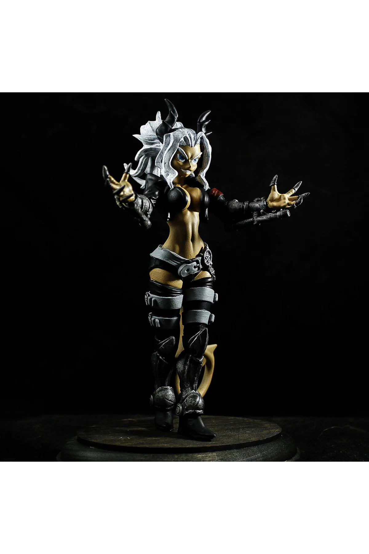 Helltaker Judgement Figür Anime Figür 25CM Büyük Boy