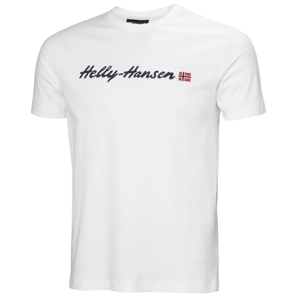 HELLY HANSEN CORE GRAPHIC T -SHIRT 2.0 HHA.54599White HELLY HANSEN CORE GRAPHIC T -SHIRT 2.0 HHA.54599White