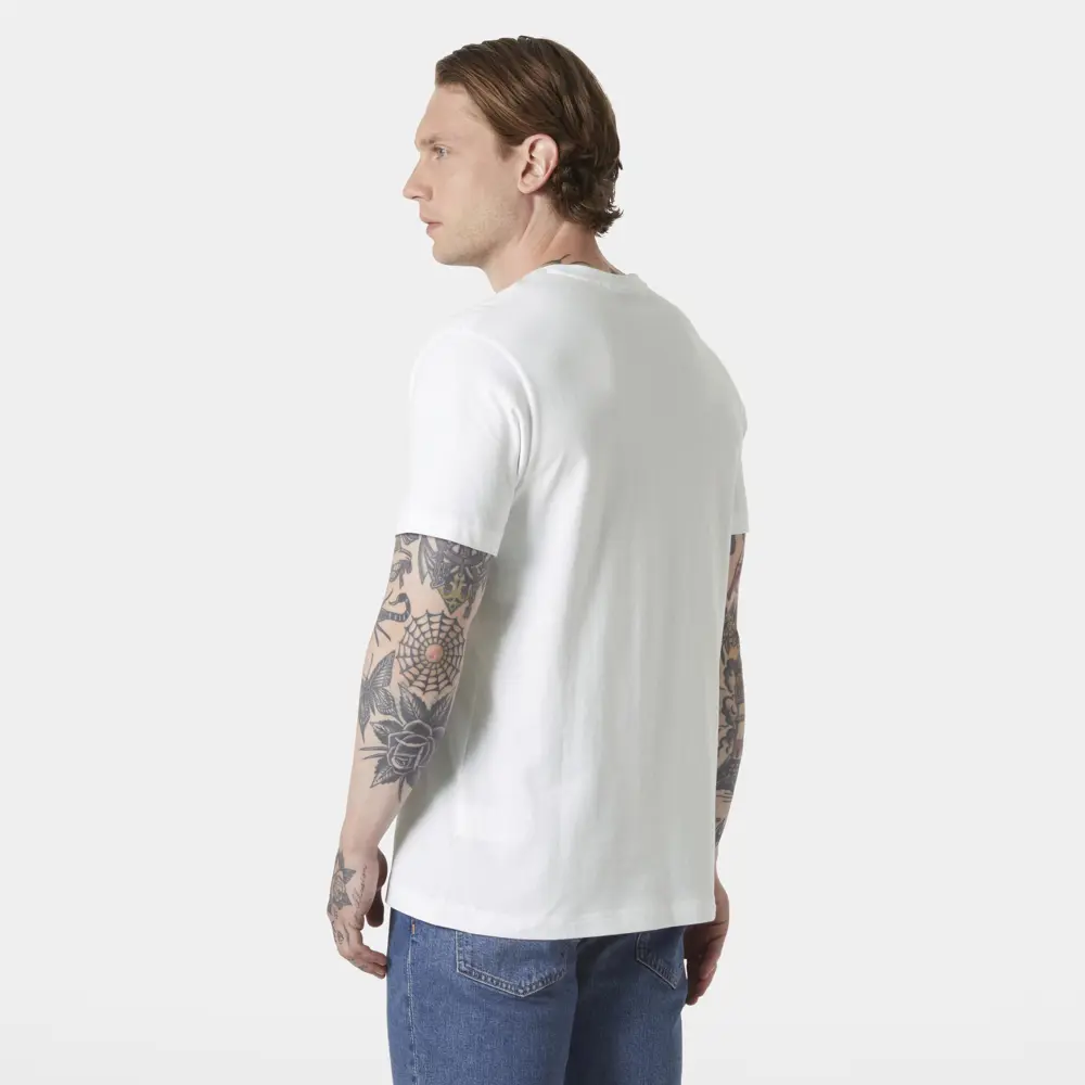 HELLY HANSEN CORE GRAPHIC T -SHIRT 2.0 HHA.54599White HELLY HANSEN CORE GRAPHIC T -SHIRT 2.0 HHA.54599White