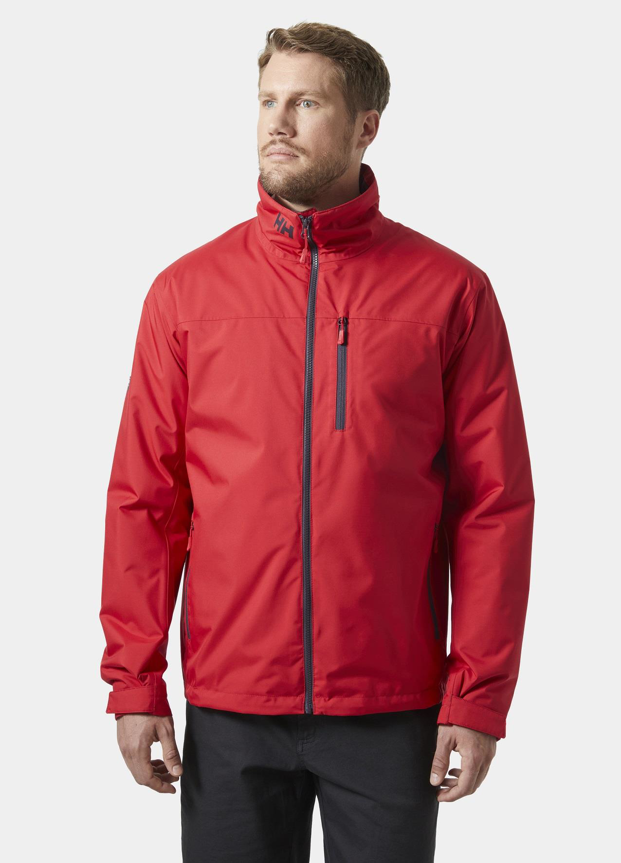 Helly Hansen  Crew Midlayer Jacket 2 Erkek Ceket Hha.34444-Red