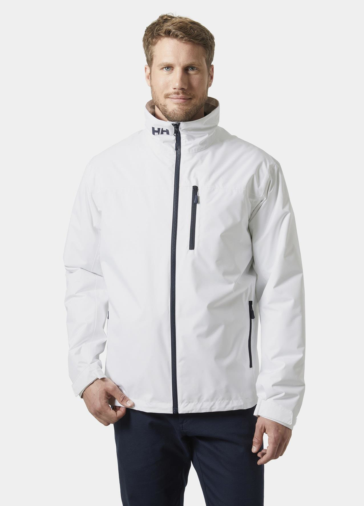 Helly Hansen  Crew Midlayer Jacket 2 Erkek Ceket Hha.34444-White