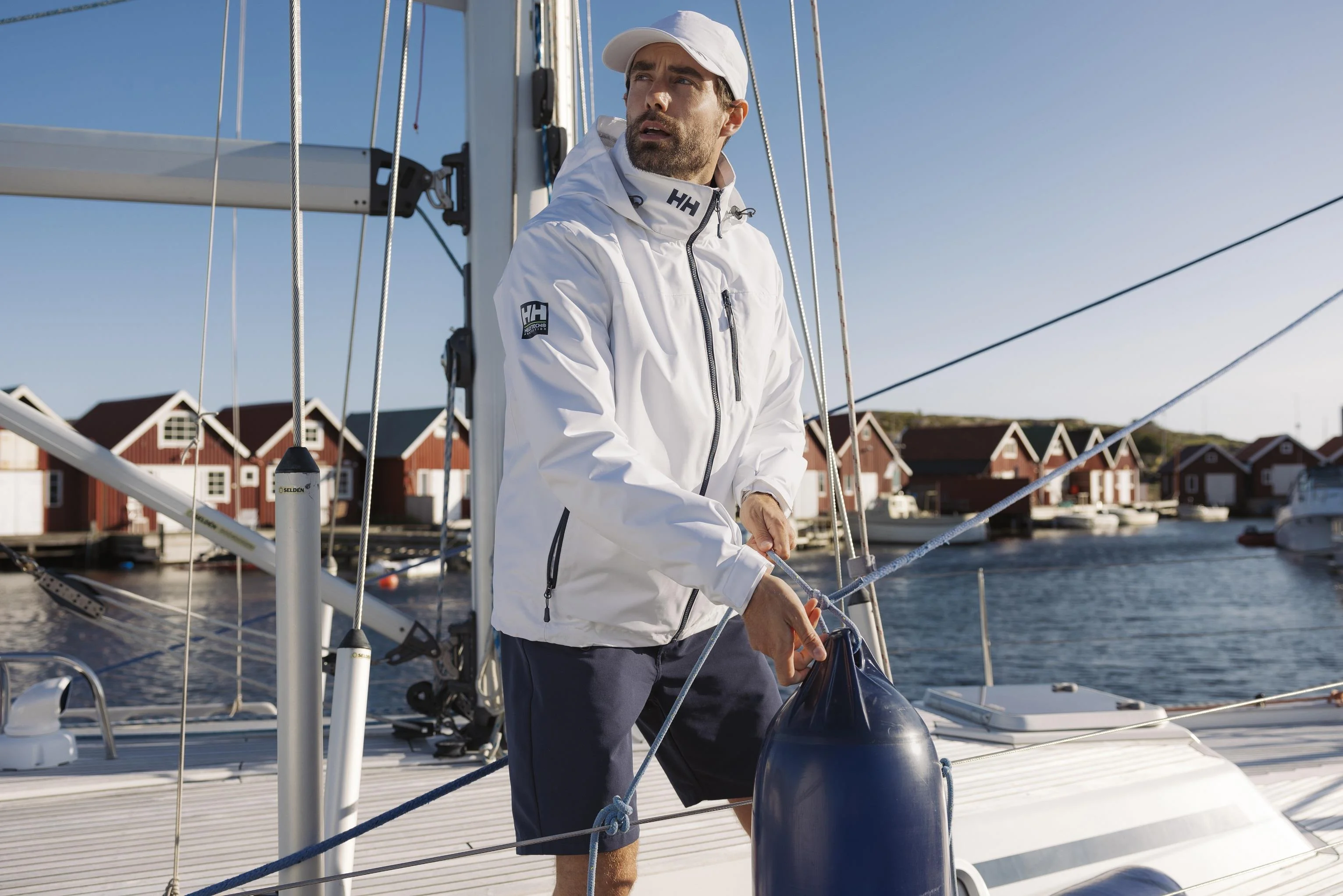 Helly Hansen Crew Midlayer Kapüşonlu Erkek Mont 2 HHA.34442-001
