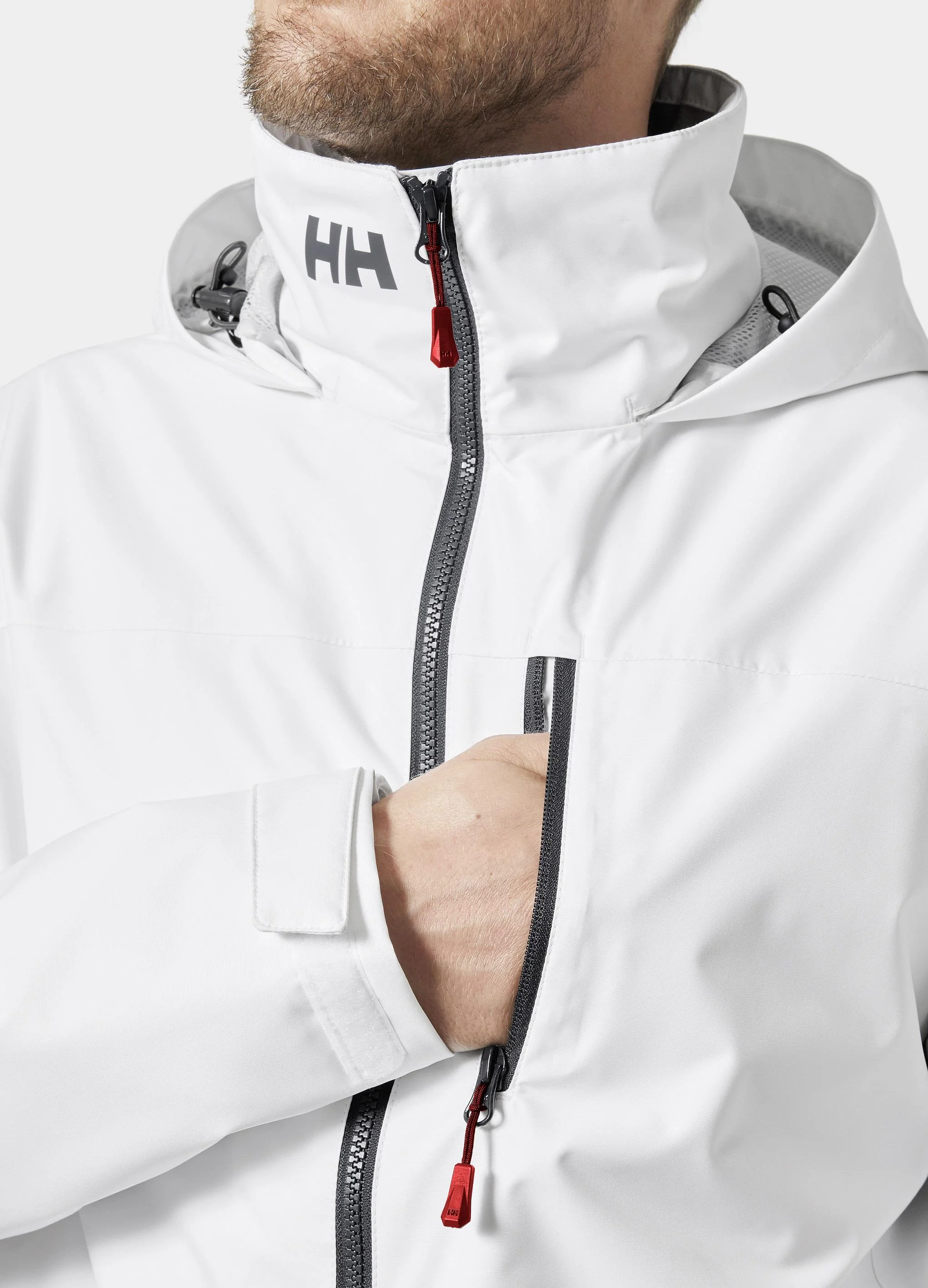 Helly Hansen Crew Midlayer Kapüşonlu Erkek Mont 2 HHA.34442-001