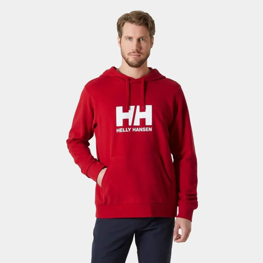 HELLY HANSEN HH LOGO 2.0 KAPÜŞONLU SWEATSHIRT HHA.30394-RED