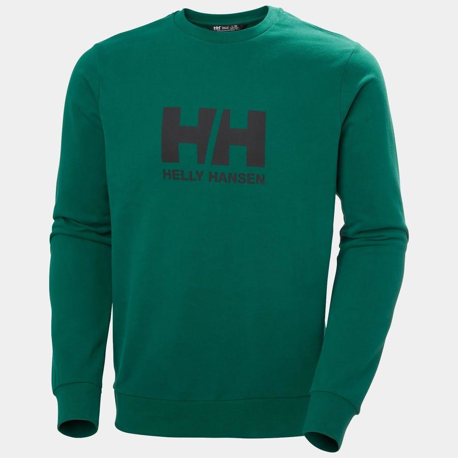 Helly Hansen  Hh Logo Crew 2.0 Sweatshirt Hha.30395-Emerald