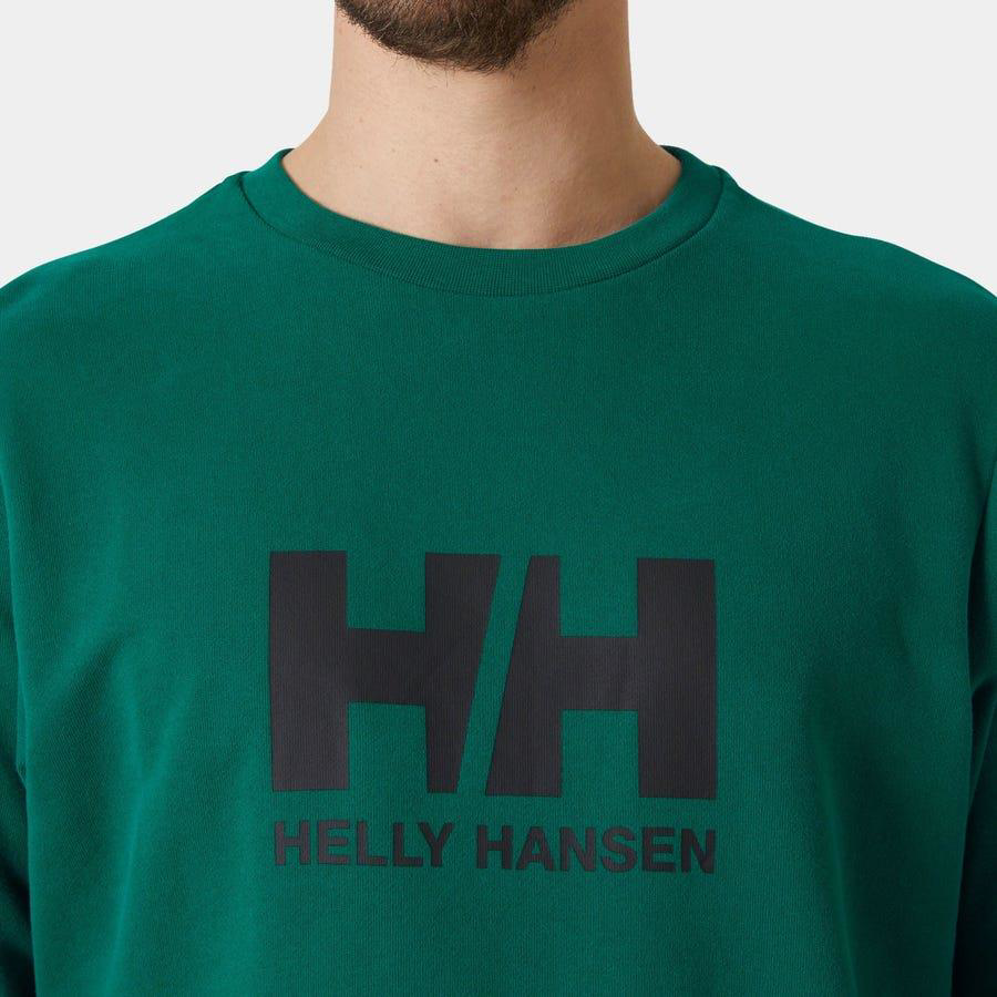 Helly Hansen  Hh Logo Crew 2.0 Sweatshirt Hha.30395-Emerald
