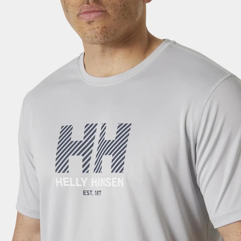HELLY HANSEN HH TECH GRAPHIC T-SHIRT 2.0 HHA.49574GreyFog