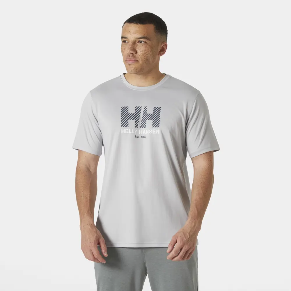 HELLY HANSEN HH TECH GRAPHIC T-SHIRT 2.0 HHA.49574GreyFog