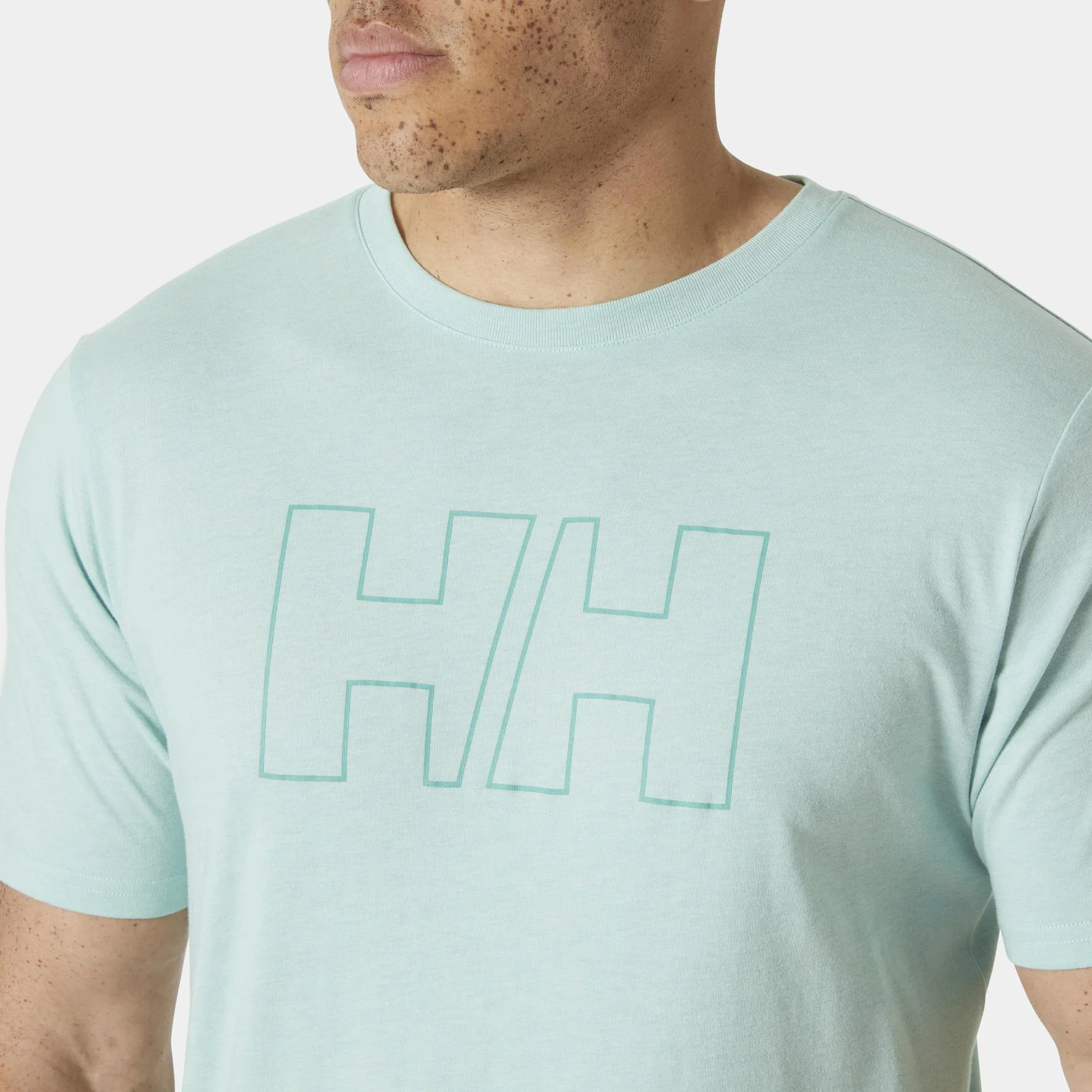 HELLY HANSEN HH TECH LOGO T-SHIRT HHA.63165Lagoon