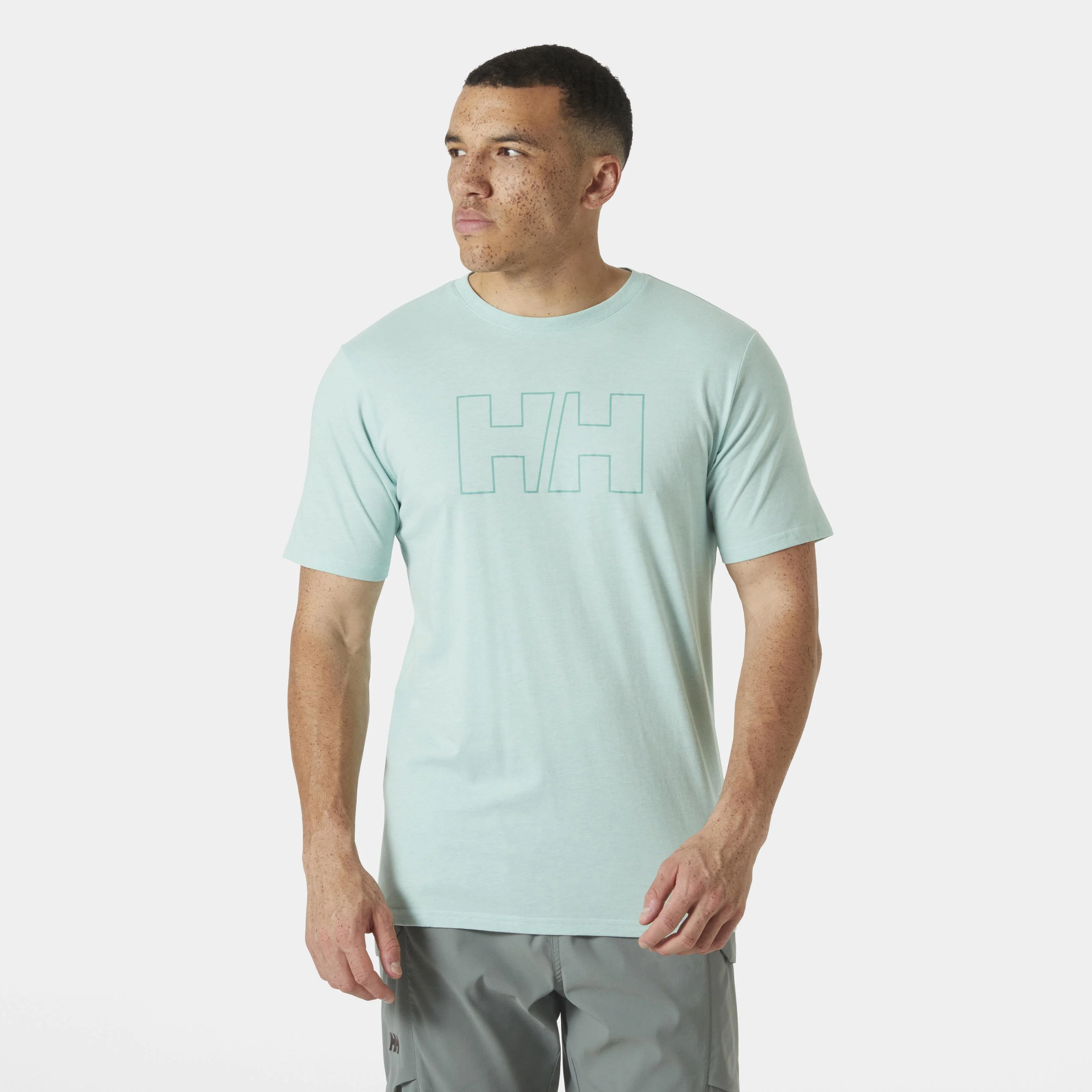 HELLY HANSEN HH TECH LOGO T-SHIRT HHA.63165Lagoon