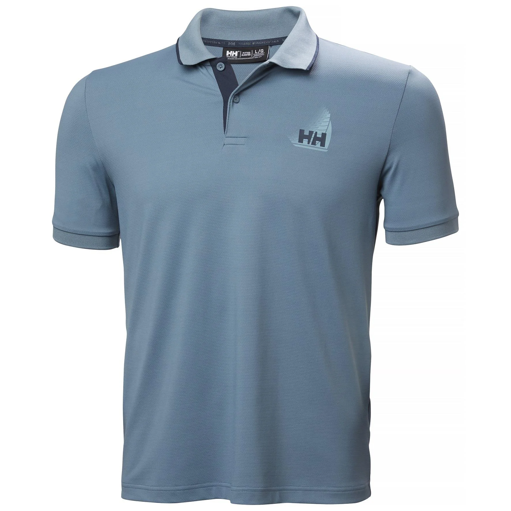 HELLY HANSEN HP FIGARI POLO T-SHIRT HHA.34545WashedNavy HELLY HANSEN HP FIGARI POLO T-SHIRT HHA.34545WashedNavy