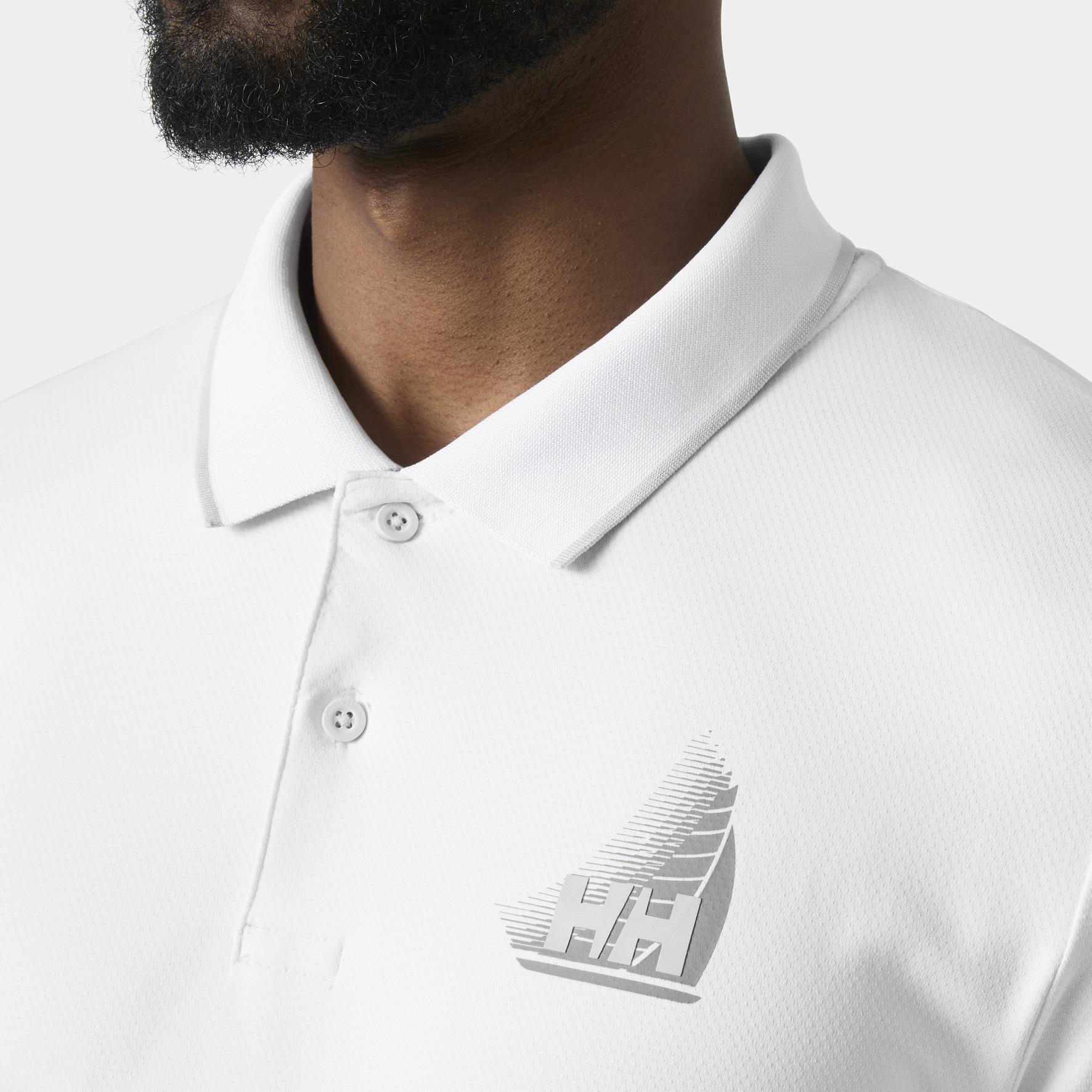 HELLY HANSEN HP FIGARI POLO T-SHIRT HHA.34545White HELLY HANSEN HP FIGARI POLO T-SHIRT HHA.34545White