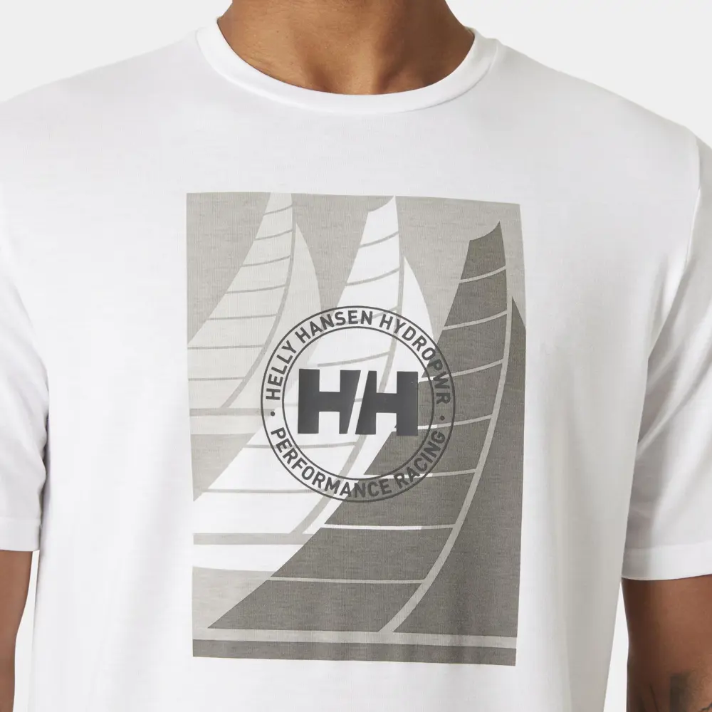 HELLY HANSEN HP RACE GRAPHIC T-SHIRT HHA.34419White