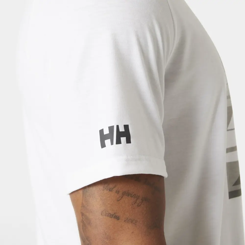 HELLY HANSEN HP RACE GRAPHIC T-SHIRT HHA.34419White