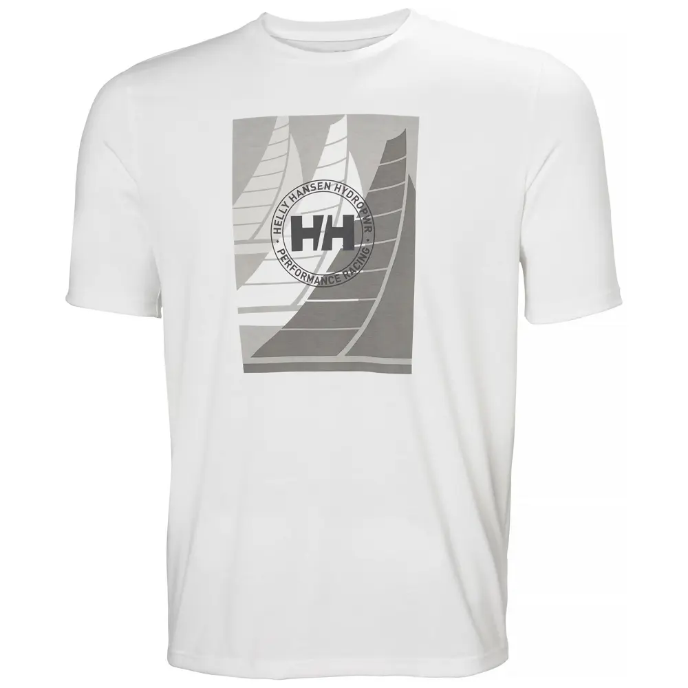 HELLY HANSEN HP RACE GRAPHIC T-SHIRT HHA.34419White