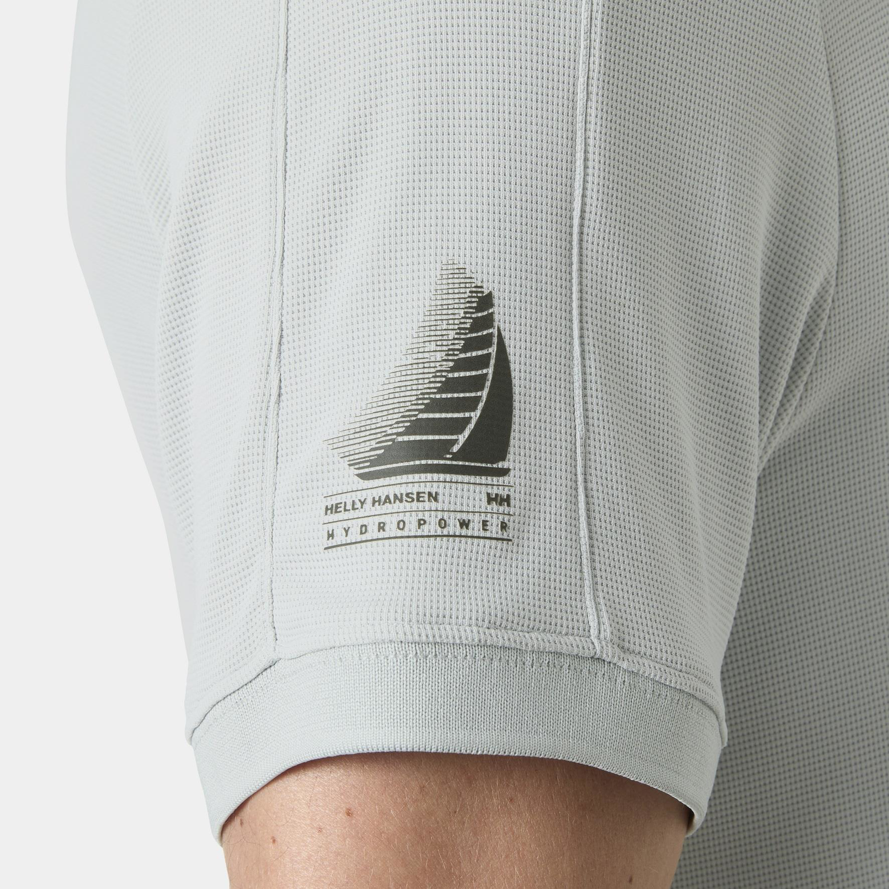 HELLY HANSEN HP RACE POLO T-SHIRT HHA.34590GreyFog HELLY HANSEN HP RACE POLO T-SHIRT HHA.34590GreyFog
