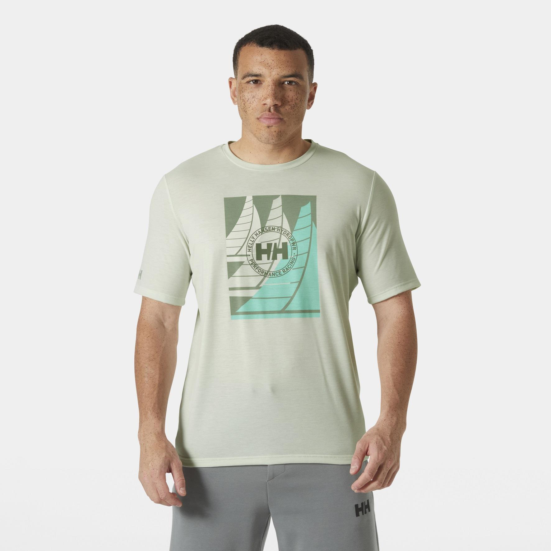 Helly Hansen  Hp Race Graphic T-Shirt Hha.34419Seafoam