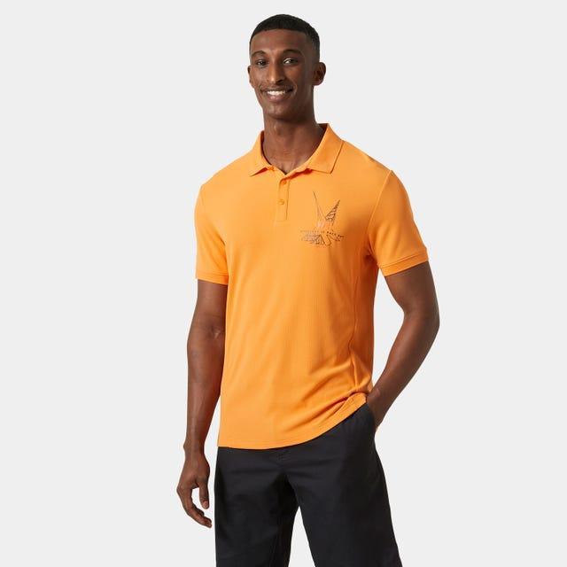 Helly Hansen  Hp Race Polo T-Shirt Hha.34416Orange