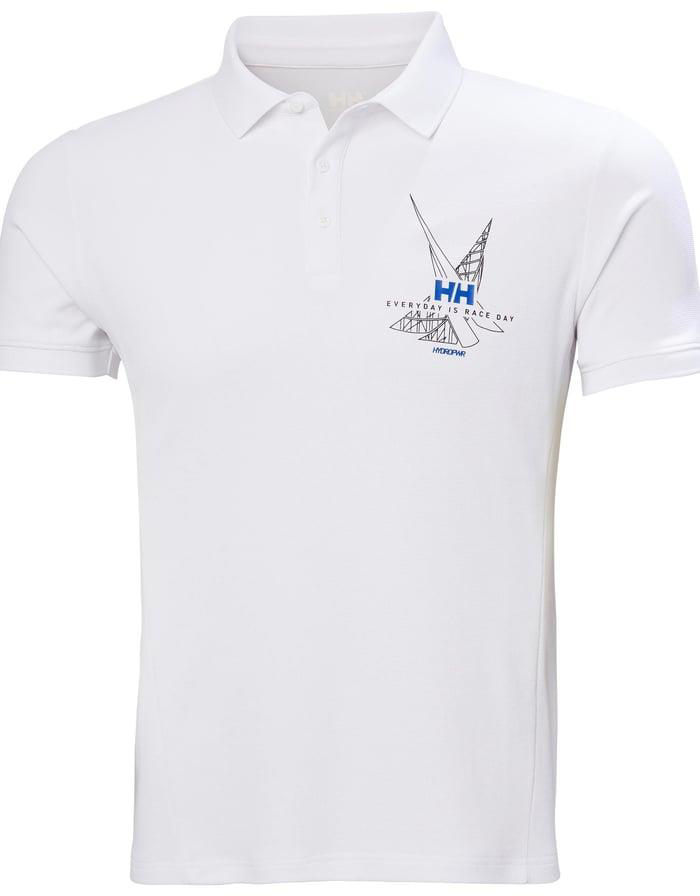 Helly Hansen  Hp Race Polo T-Shirt Hha.34416White