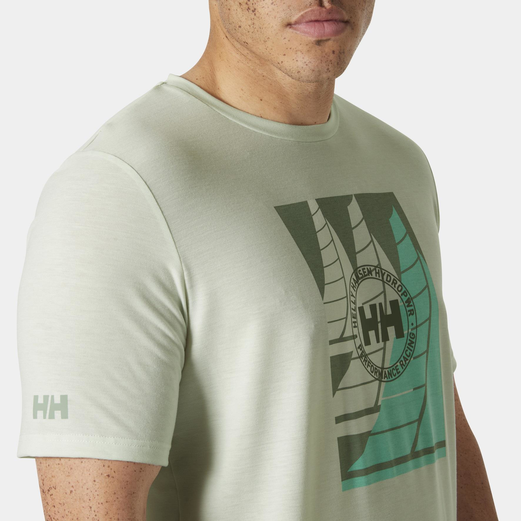Helly Hansen  Hp Race Graphic T-Shirt Hha.34419Seafoam