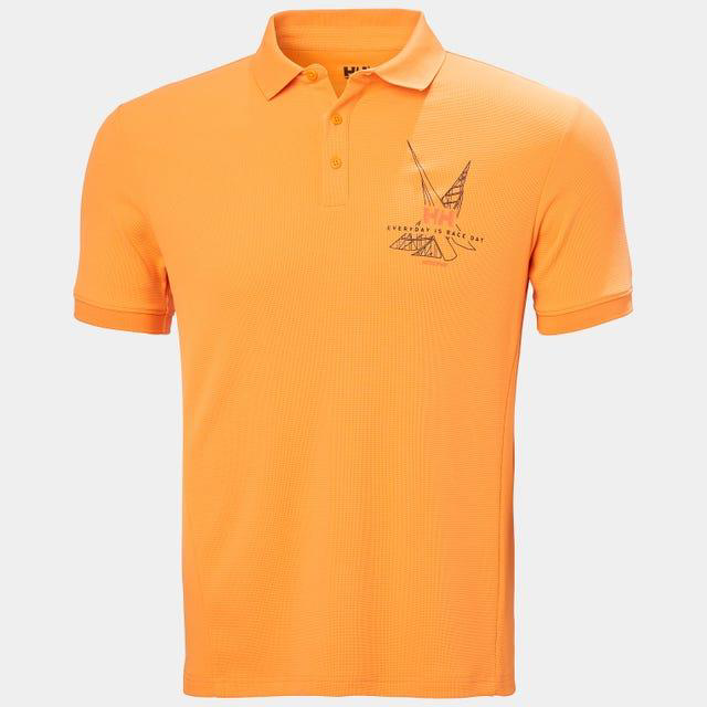 Helly Hansen  Hp Race Polo T-Shirt Hha.34416Orange